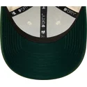 cappellino-regolabile-9forty-beige-e-verde-con-visiera-curva-oakland-athletics-mlb-di-new-era