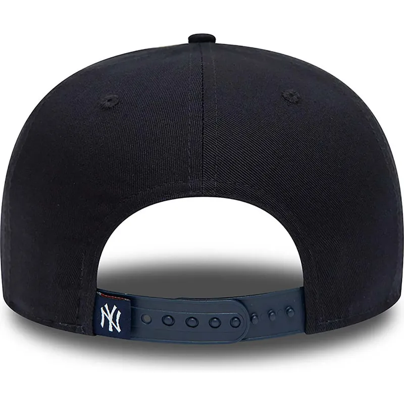 cappelli-piatta-blu-marino-snapback-9fifty-team-infill-dei-new-york-yankees-mlb-di-new-era
