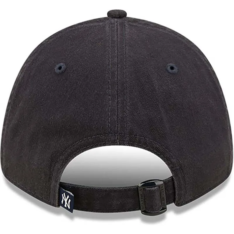 cappelli-curva-blu-marino-cinghia-regolabile-9forty-flower-dei-new-york-yankees-mlb-di-new-era