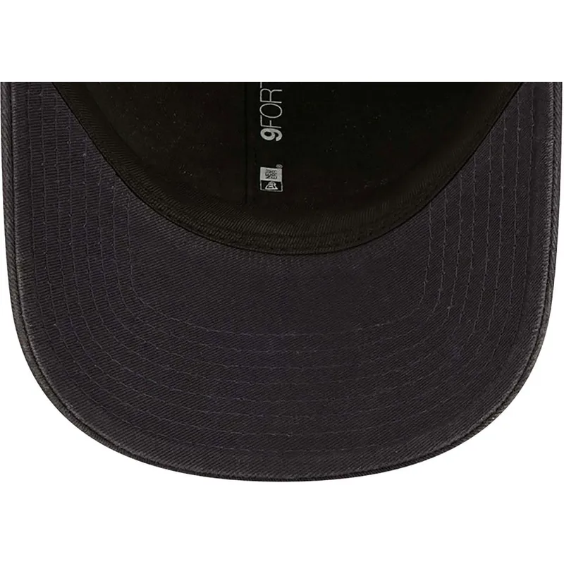 cappelli-curva-blu-marino-cinghia-regolabile-9forty-flower-dei-new-york-yankees-mlb-di-new-era
