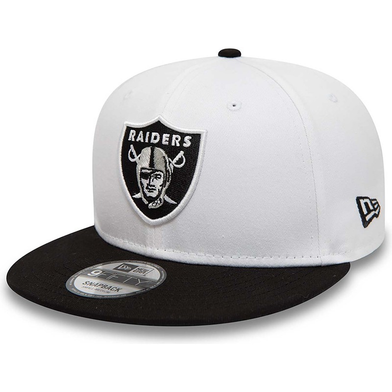 new-era-flat-brim-9fifty-crown-patches-super-bowl-xv-las-vegas-raiders-nfl-white-and-black-snapback-cap