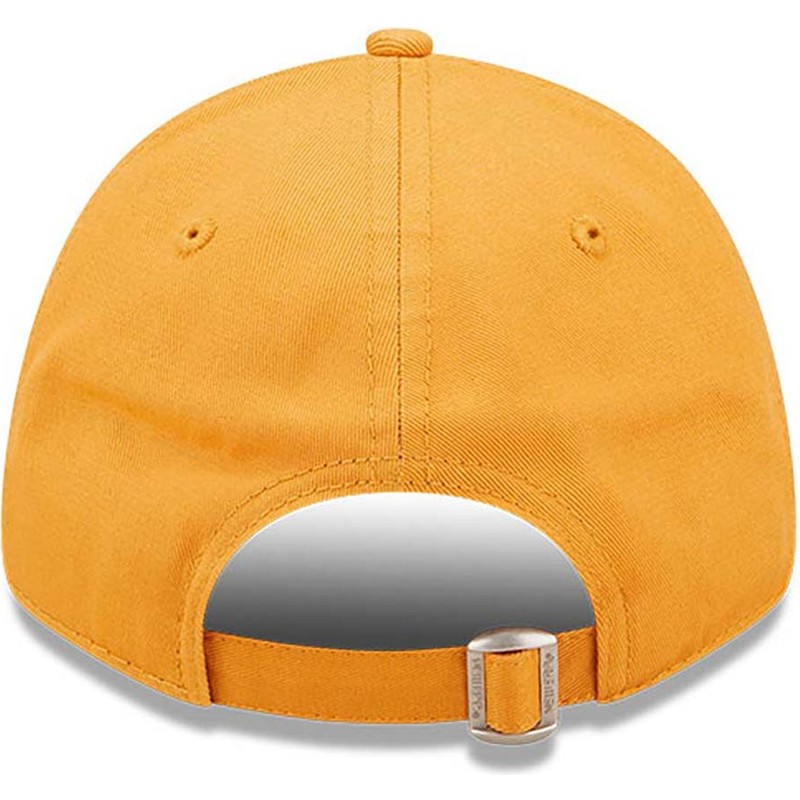 new-era-curved-brim-9forty-league-essential-new-york-yankees-mlb-orange-adjustable-cap