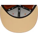 cappelli-piatta-marrone-snapback-9fifty-side-patch-dei-detroit-tigers-mlb-di-new-era