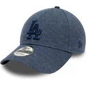 cappelli-curva-blu-marino-cinghia-regolabile-9forty-tonal-jersey-dei-los-angeles-dodgers-mlb-di-new-era