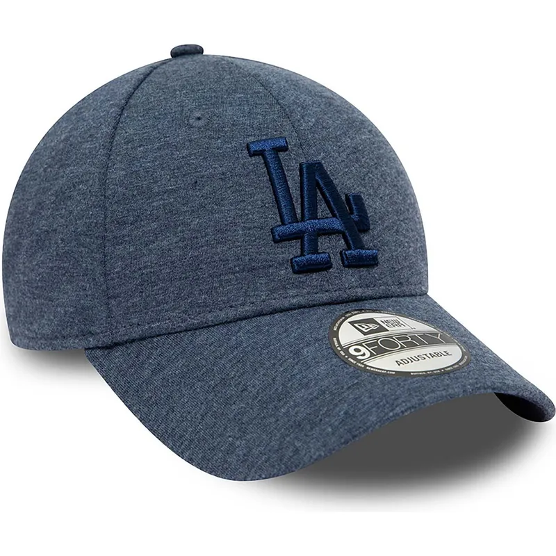cappelli-curva-blu-marino-cinghia-regolabile-9forty-tonal-jersey-dei-los-angeles-dodgers-mlb-di-new-era