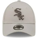 cappellino-curvo-beige-regolabile-per-bambino-9forty-league-essential-dei-chicago-white-sox-mlb-di-new-era