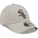 cappelli-curva-beige-cinghia-regolabile-per-bambino-9forty-league-essential-dei-chicago-white-sox-mlb-di-new-era