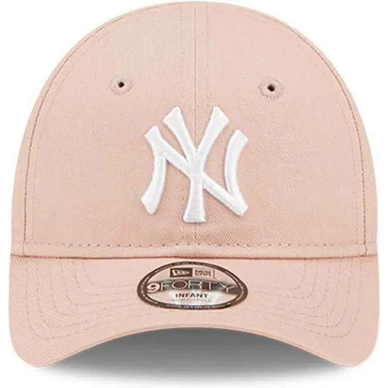 cappelli-curva-rosa-cinghia-regolabile-per-bambino-pequeno-9forty-league-essential-dei-new-york-yankees-mlb-di-new-era cappelli-curva-rosa-cinghia-regolabile-per-bambino-pequeno-9forty-league-essential-dei-new-york-yankees-mlb-di-new-era