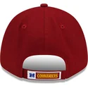 cappellino-visiera-curva-rosso-regolabile-9forty-the-league-di-washington-commanders-nfl-di-new-era