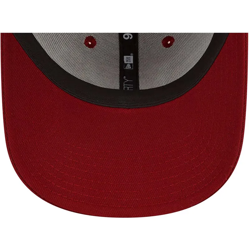 cappellino-visiera-curva-rosso-regolabile-9forty-the-league-di-washington-commanders-nfl-di-new-era