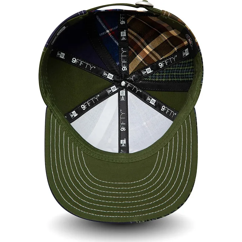 cappelli-piatta-blu-marino-cinghia-regolabile-9fifty-patch-panel-dei-new-york-yankees-mlb-di-new-era