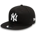 cappelli-piatta-nero-snapback-per-bambino-9fifty-essential-dei-new-york-yankees-mlb-di-new-era