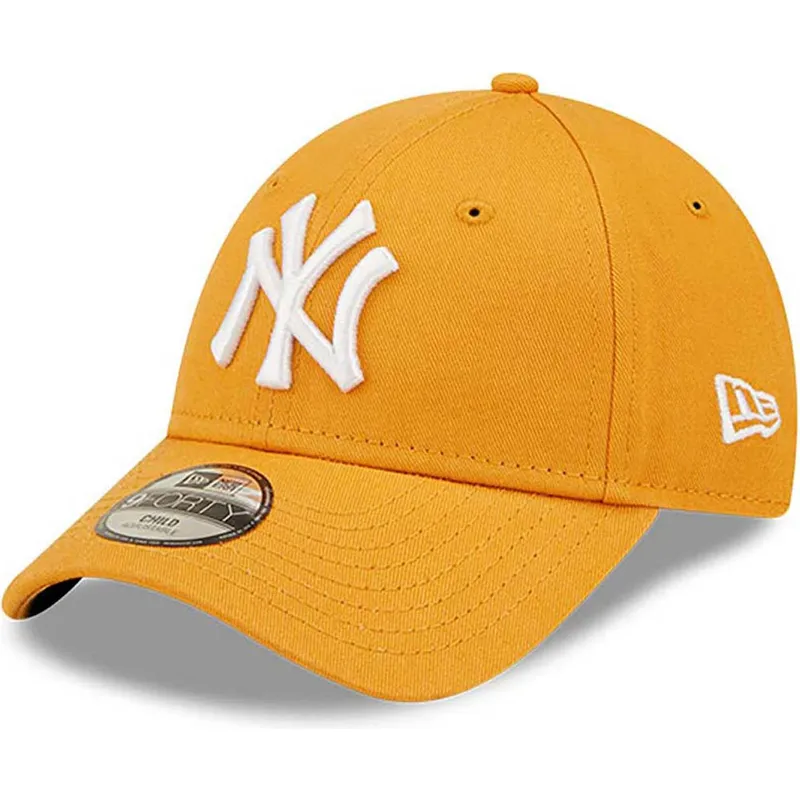 cappelli-curva-arancia-cinghia-regolabile-per-bambino-9forty-league-essential-dei-new-york-yankees-mlb-di-new-era cappelli-curva-arancia-cinghia-regolabile-per-bambino-9forty-league-essential-dei-new-york-yankees-mlb-di-new-era