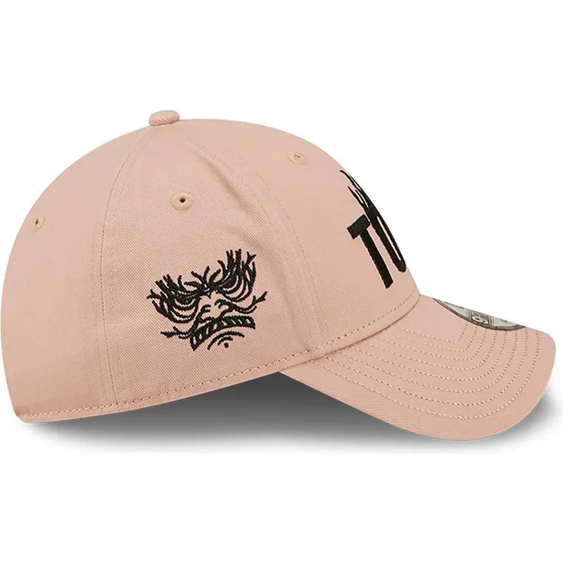 cappelli-curva-rosa-cinghia-regolabile-9forty-di-new-era