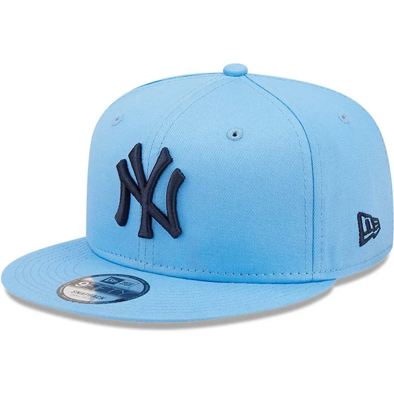 cappelli-piatta-blu-snapback-9fifty-league-essential-dei-new-york-yankees-mlb-di-new-era