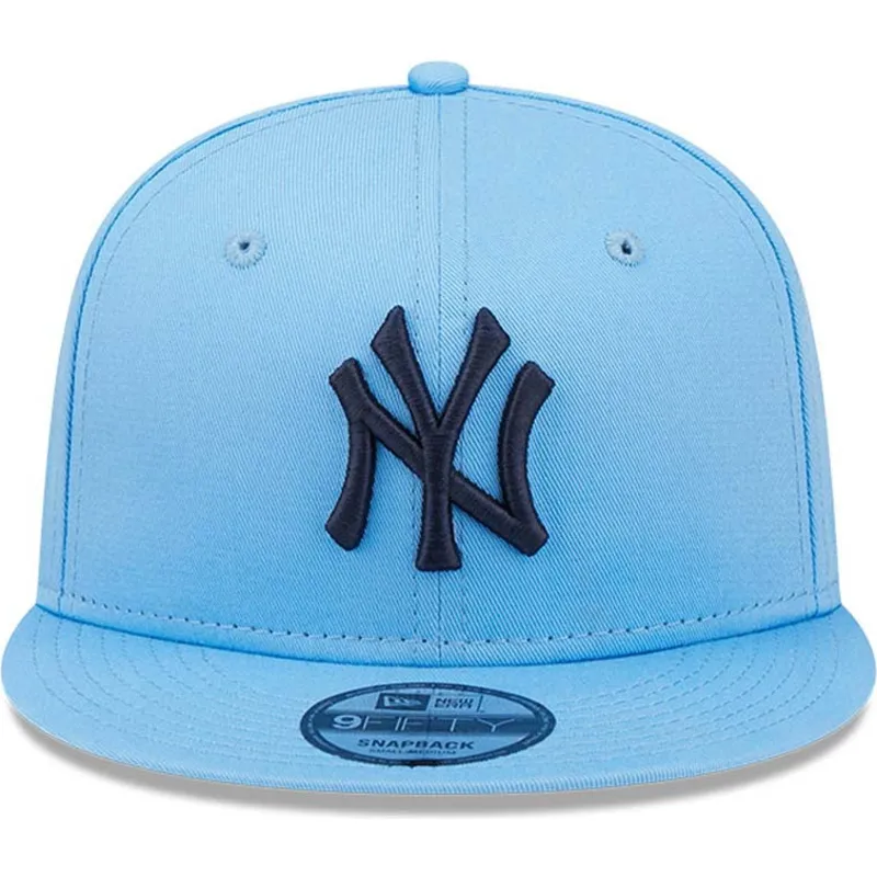 cappelli-piatta-blu-snapback-9fifty-league-essential-dei-new-york-yankees-mlb-di-new-era