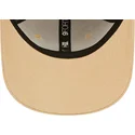 cappelli-curva-beige-cinghia-regolabile-per-bambino-marron-9forty-league-essential-dei-new-york-yankees-mlb-di-new-era