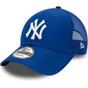 cappelli-curva-blu-cinghia-regolabile-9forty-home-field-dei-new-york-yankees-mlb-di-new-era