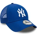 cappelli-curva-blu-cinghia-regolabile-9forty-home-field-dei-new-york-yankees-mlb-di-new-era