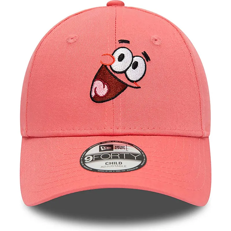 cappelli-curva-rosa-cinghia-regolabile-per-bambino-9forty-dei-patricio-estrella-bob-esponja-di-new-era cappelli-curva-rosa-cinghia-regolabile-per-bambino-9forty-dei-patricio-estrella-bob-esponja-di-new-era