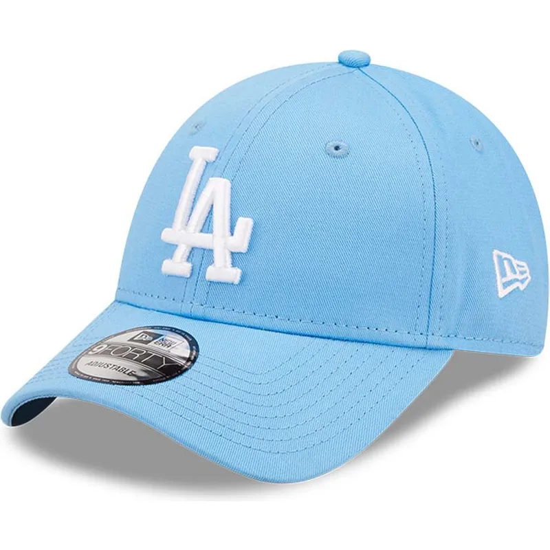 cappelli-curva-blu-cinghia-regolabile-9forty-league-essential-dei-los-angeles-dodgers-mlb-di-new-era cappelli-curva-blu-cinghia-regolabile-9forty-league-essential-dei-los-angeles-dodgers-mlb-di-new-era
