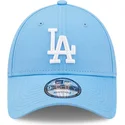 cappelli-curva-blu-cinghia-regolabile-9forty-league-essential-dei-los-angeles-dodgers-mlb-di-new-era