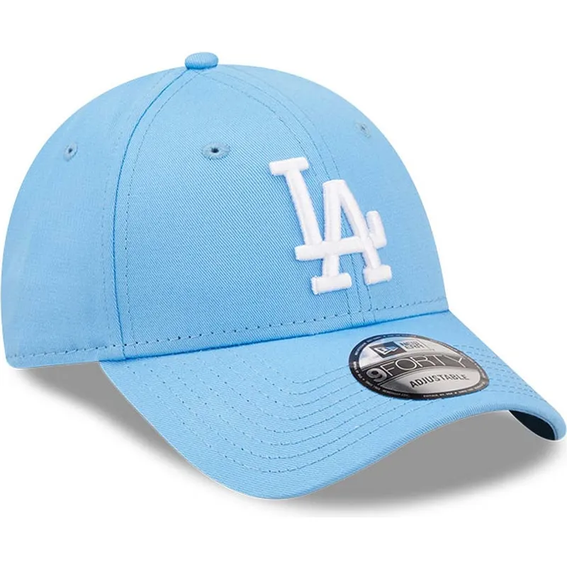 cappelli-curva-blu-cinghia-regolabile-9forty-league-essential-dei-los-angeles-dodgers-mlb-di-new-era cappelli-curva-blu-cinghia-regolabile-9forty-league-essential-dei-los-angeles-dodgers-mlb-di-new-era