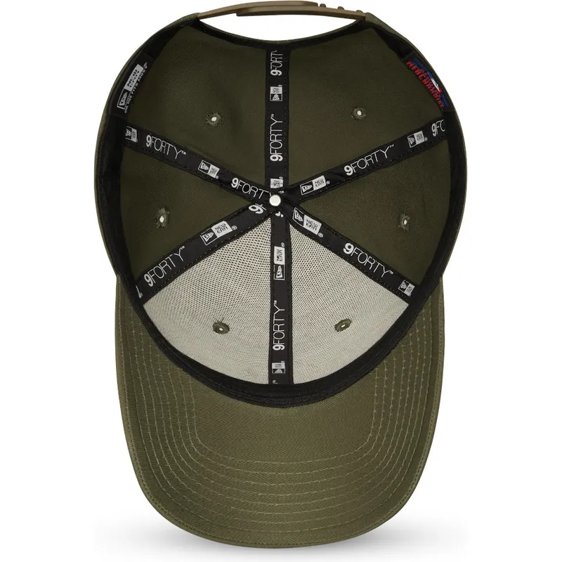 cappelli-curva-verde-snapback-9forty-league-essential-dei-new-york-yankees-mlb-di-new-era