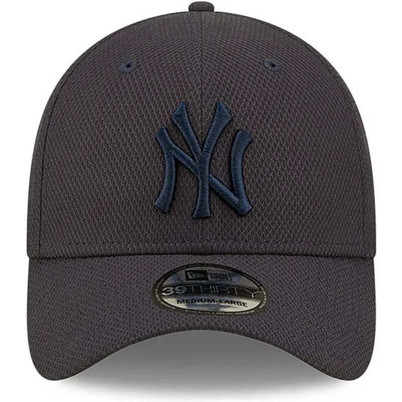 cappelli-curva-blu-marino-regolato-39thirty-diamond-era-dei-new-york-yankees-mlb-di-new-era