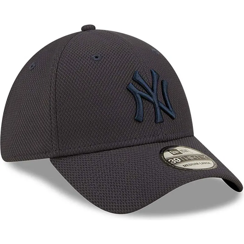 cappelli-curva-blu-marino-regolato-39thirty-diamond-era-dei-new-york-yankees-mlb-di-new-era