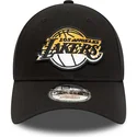 cappelli-curva-nero-cinghia-regolabile-9forty-gradient-infill-dei-los-angeles-lakers-nba-di-new-era
