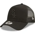 cappelli-curva-nero-snapback-a-frame-tonal-mesh-dei-chicago-white-sox-mlb-di-new-era