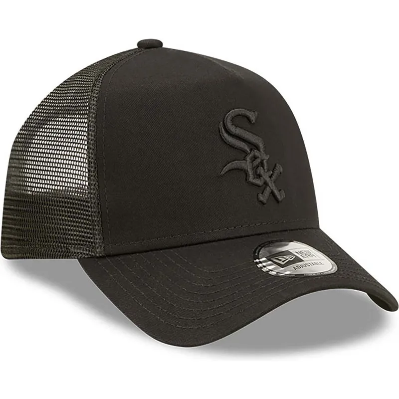 cappelli-curva-nero-snapback-a-frame-tonal-mesh-dei-chicago-white-sox-mlb-di-new-era cappelli-curva-nero-snapback-a-frame-tonal-mesh-dei-chicago-white-sox-mlb-di-new-era