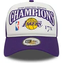 cappelli-curva-viola-snapback-a-frame-league-champions-dei-los-angeles-lakers-nba-di-new-era