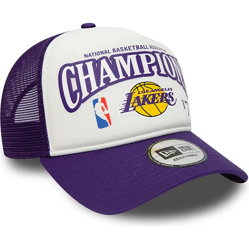 cappelli-curva-viola-snapback-a-frame-league-champions-dei-los-angeles-lakers-nba-di-new-era