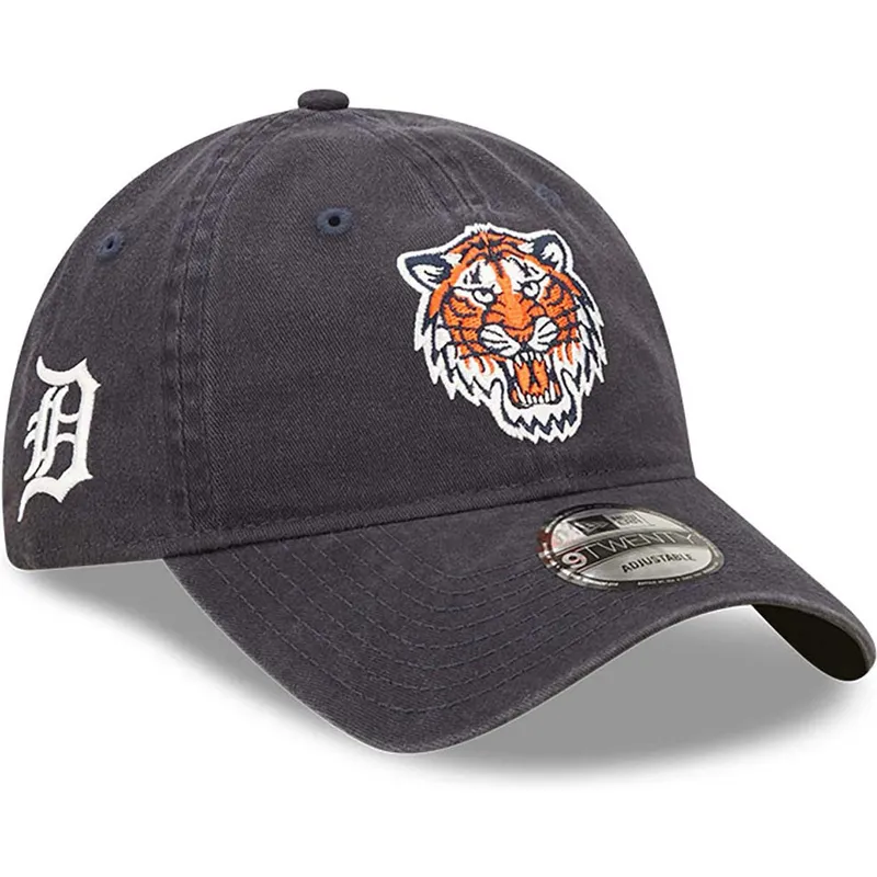 cappelli-curva-blu-marino-cinghia-regolabile-9twenty-team-patch-dei-detroit-tigers-mlb-di-new-era cappelli-curva-blu-marino-cinghia-regolabile-9twenty-team-patch-dei-detroit-tigers-mlb-di-new-era