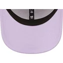 cappellino-curvo-viola-regolabile-9forty-league-essential-dei-new-york-yankees-mlb-di-new-era