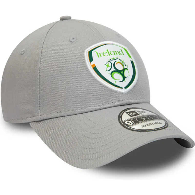 cappelli-curva-grigio-cinghia-regolabile-9forty-cotton-dei-league-of-ireland-premier-division-di-new-era cappelli-curva-grigio-cinghia-regolabile-9forty-cotton-dei-league-of-ireland-premier-division-di-new-era