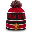 new-era-cuff-jake-manchester-united-football-club-premier-league-red-and-black-beanie-with-pompom