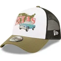cappelli-curva-verde-snapback-a-frame-di-new-era