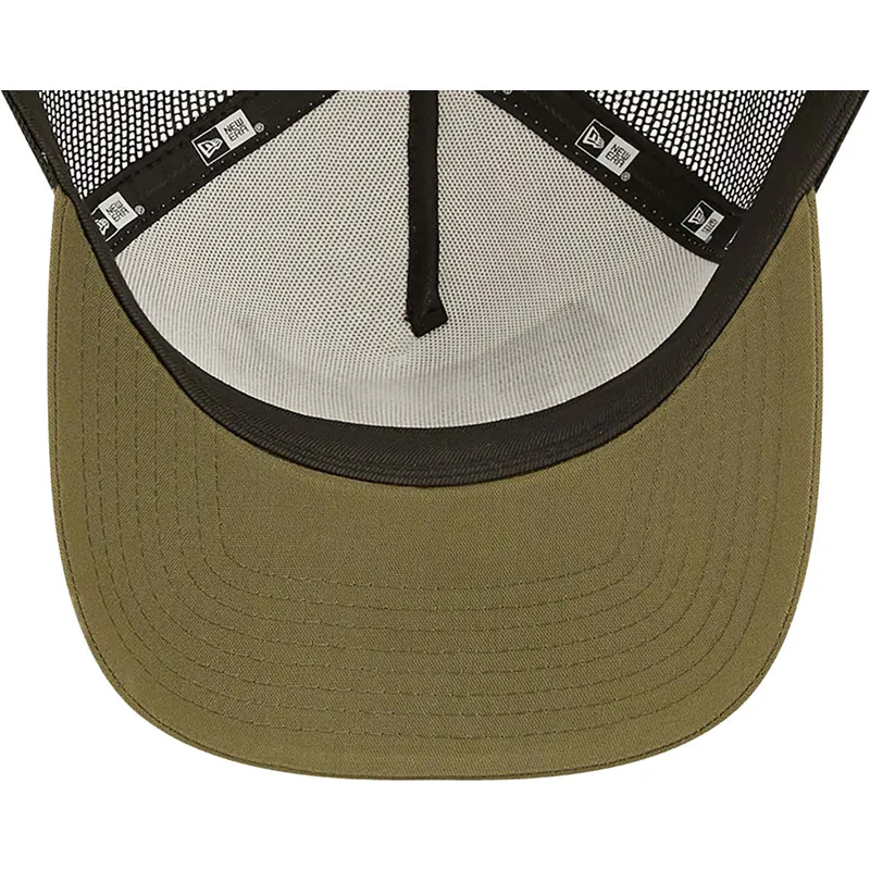 cappelli-curva-verde-snapback-a-frame-di-new-era