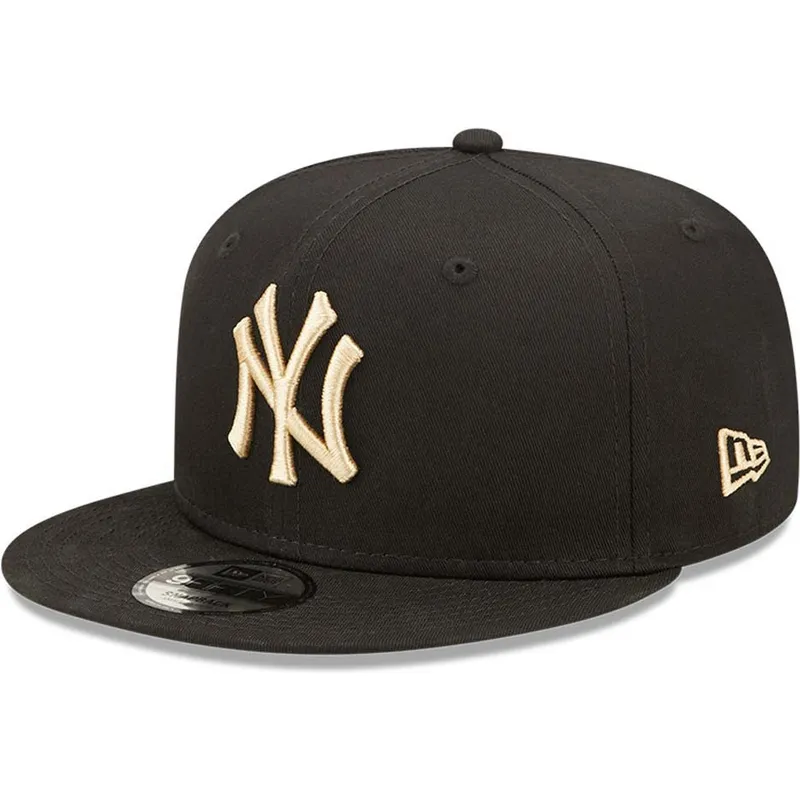 cappelli-piatta-nero-snapback-9fifty-league-essential-dei-new-york-yankees-mlb-di-new-era