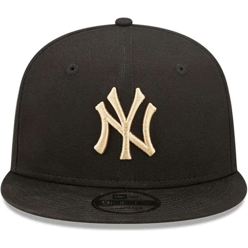 cappelli-piatta-nero-snapback-9fifty-league-essential-dei-new-york-yankees-mlb-di-new-era
