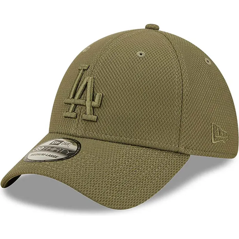 cappelli-curva-verde-regolato-39thirty-diamond-era-dei-los-angeles-dodgers-mlb-di-new-era