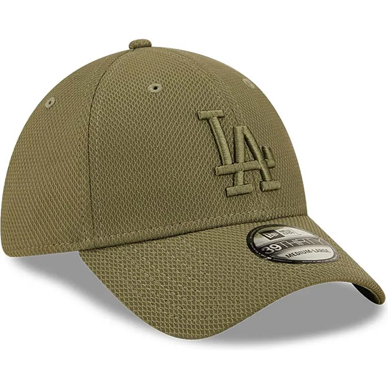 cappelli-curva-verde-regolato-39thirty-diamond-era-dei-los-angeles-dodgers-mlb-di-new-era