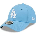 cappelli-curva-blu-cinghia-regolabile-per-bambino-9forty-league-essential-dei-los-angeles-dodgers-mlb-di-new-era