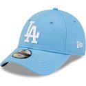 new-era-curved-brim-youth-9forty-league-essential-los-angeles-dodgers-mlb-blue-adjustable-cap