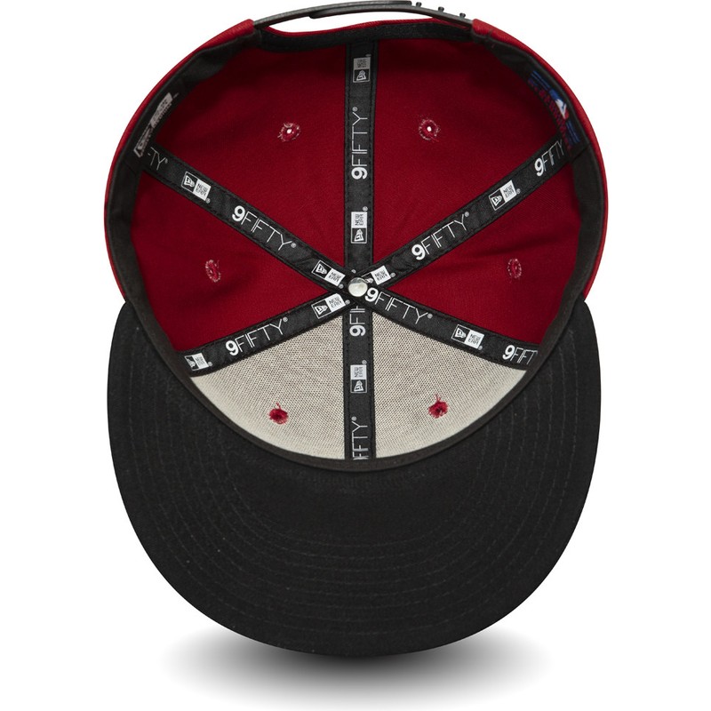new-era-flat-brim-9fifty-colour-block-new-york-yankees-mlb-red-and-black-snapback-cap