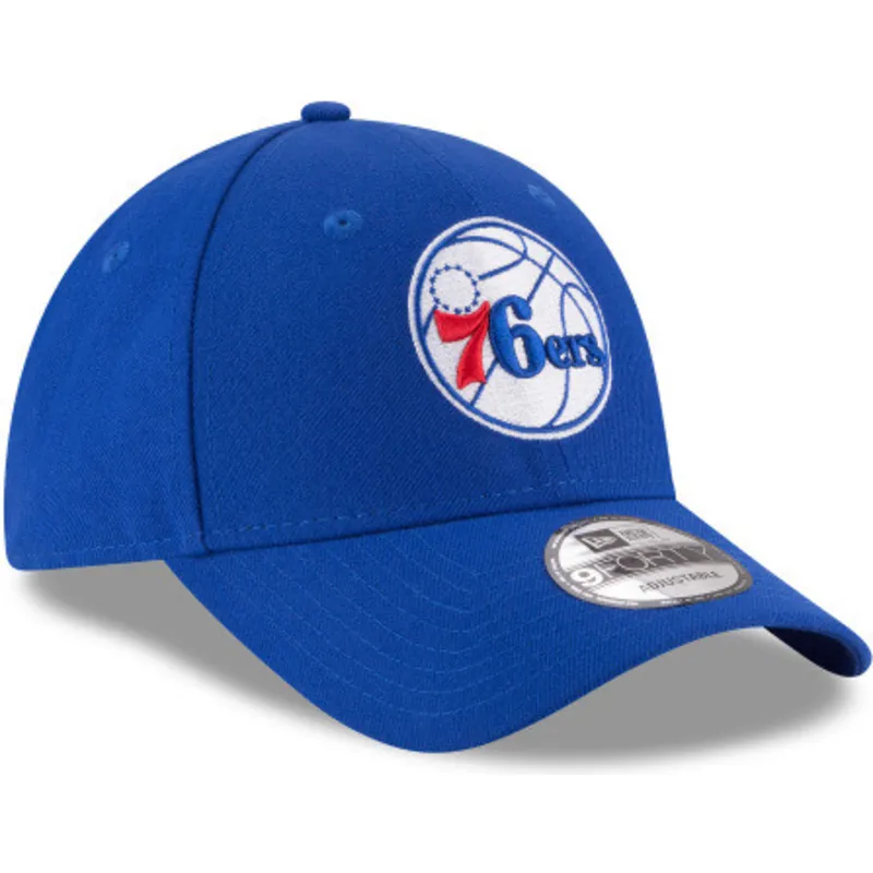 cappelli-curva-blu-cinghia-regolabile-9forty-league-dei-philadelphia-76ers-nba-di-new-era
