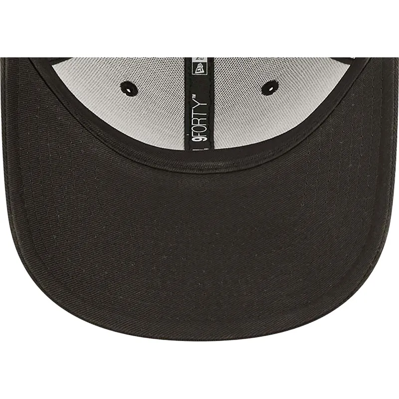 cappelli-curva-nero-cinghia-regolabile-9forty-team-outline-dei-los-angeles-dodgers-mlb-di-new-era